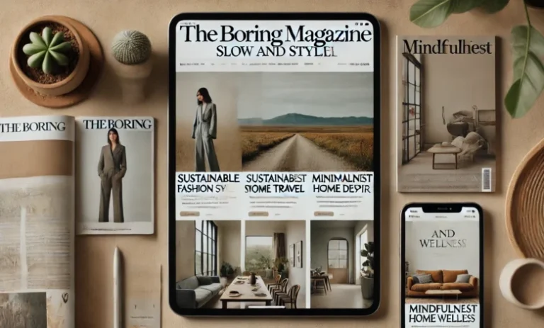 TheBoringMagazinecom: Redefining Modern Media